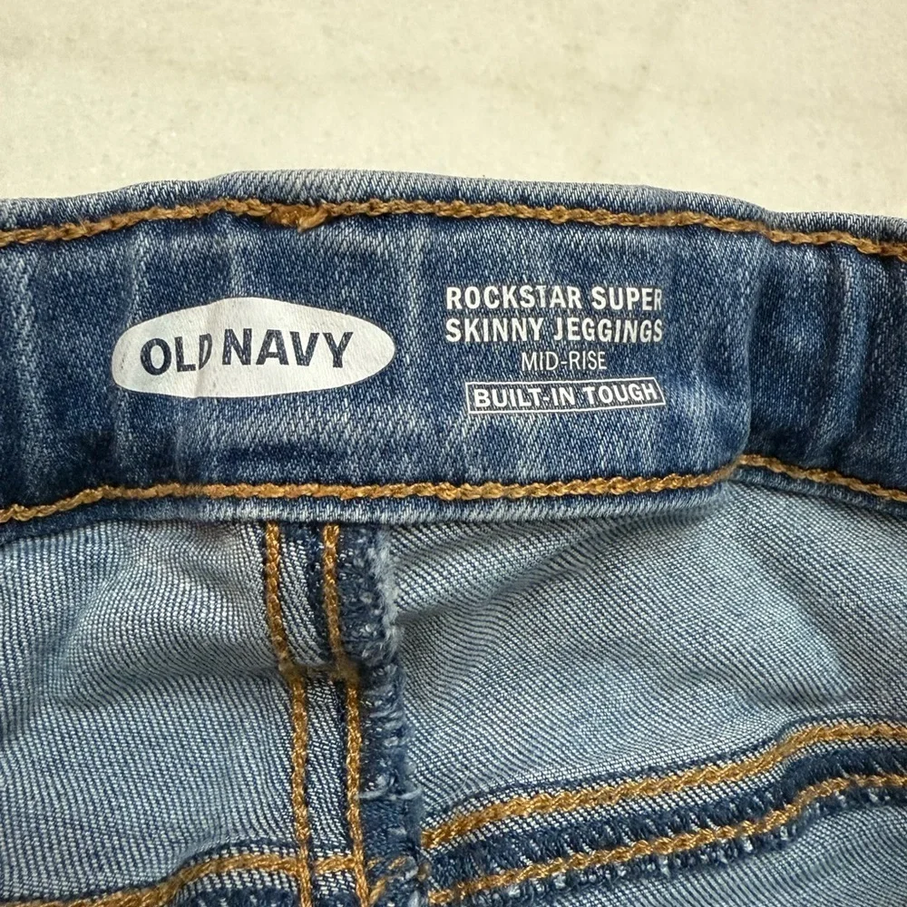 Old Navy Little Girls Skinny Jeggings in Light Blue Size 5